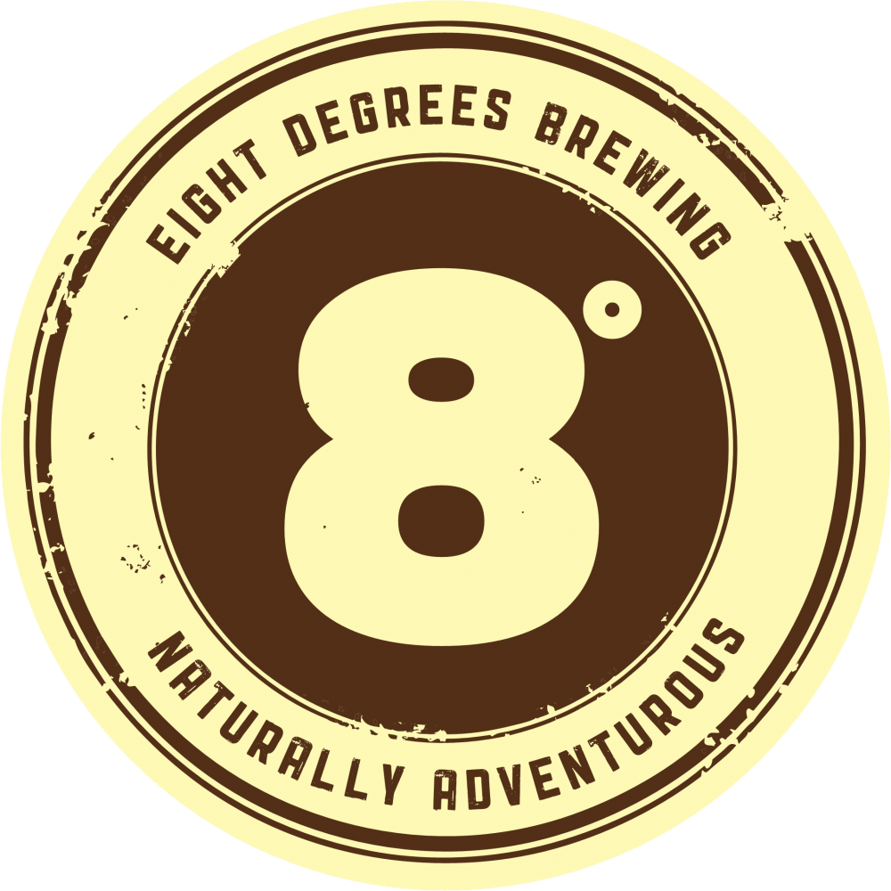 Eight Degrees Brewing logo